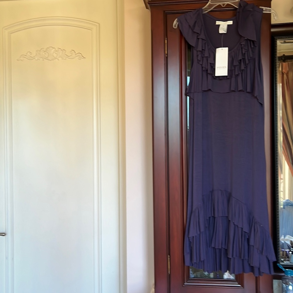 Purple summer dress